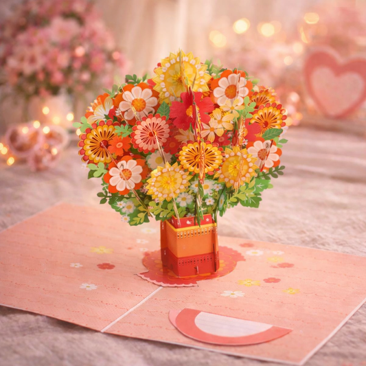 Grandpa Nick’s Pop-Up Flower Card Handmade keepsake that blooms every time you open it💝